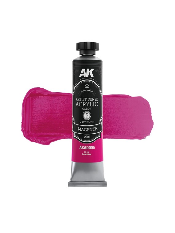 Magenta: Color Acrílico Denso Artístico (AKAD005)