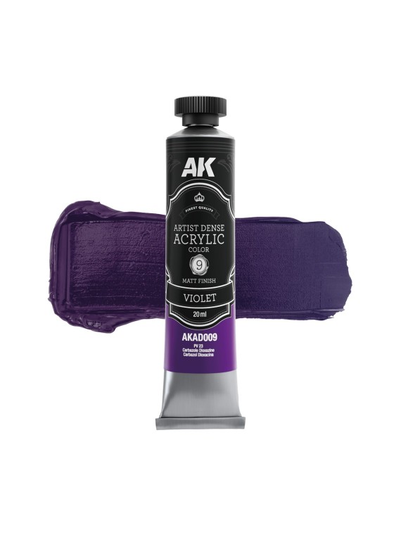 Violeta: Color Acrílico Denso Artístico (AKAD009)