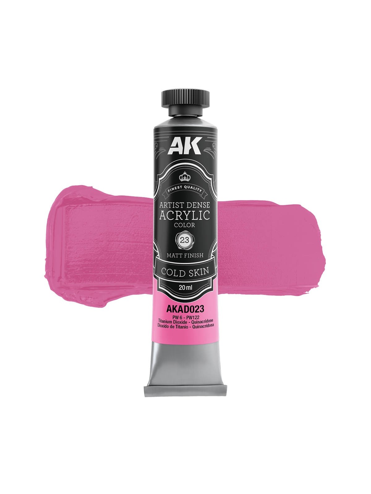 Piel Fría: Color Acrílico Denso Artístico (AKAD023)