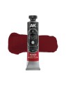 Rojo Borgoña: Color Acrílico Denso Artístico (AKAD028)
