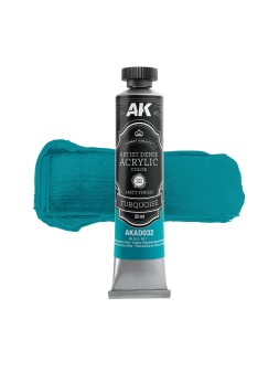 Turquesa: Color Acrílico Denso Artístico (AKAD032)