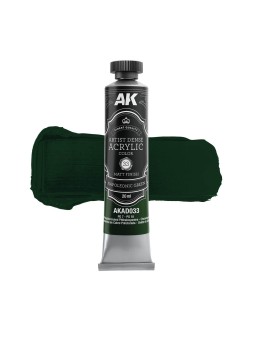Verde Napoleónico: Color Acrílico Denso Artístico (AKAD033)