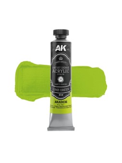 Verde Lima: Color Acrílico Denso Artístico (AKAD036)