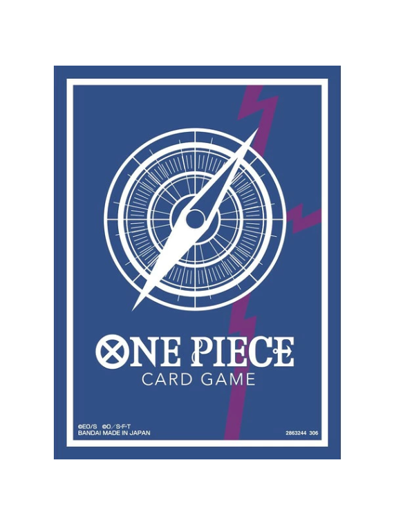 One Piece TCG: Fundas Oficial Versión azul estándar Vol.16