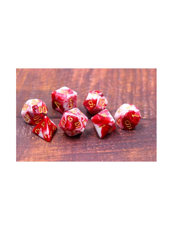 Compra Rawblade Marble Set Dados Yellow de Last Level al mejor precio