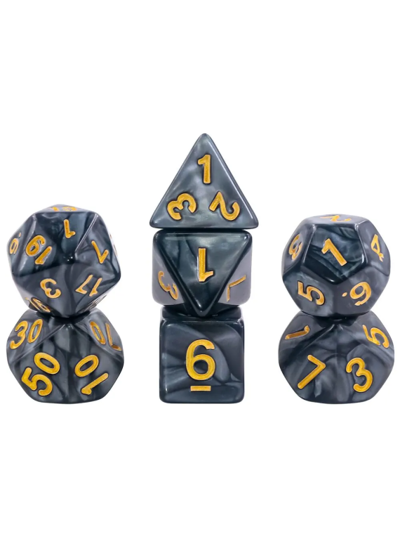 Compra Rawblade Marble Set Dados Yellow de Last Level al mejor precio