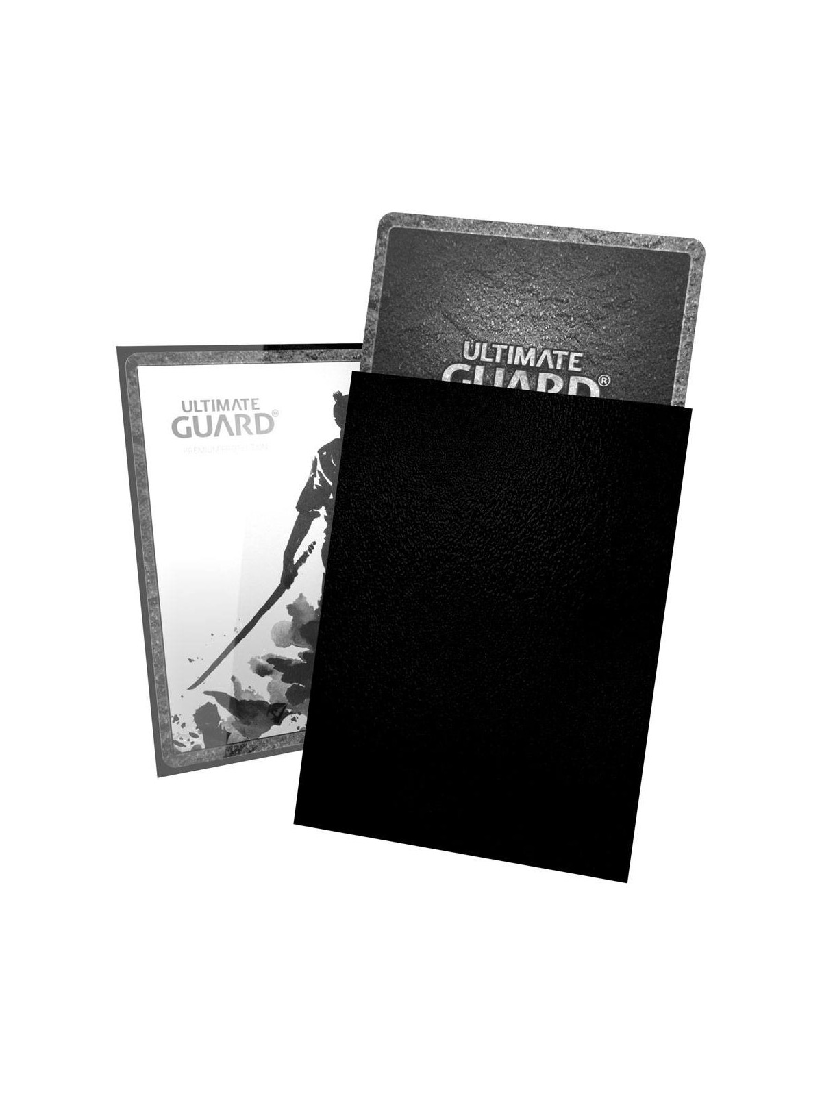 Ultimate Guard Katana Sleeves Standard Size (100) - Black