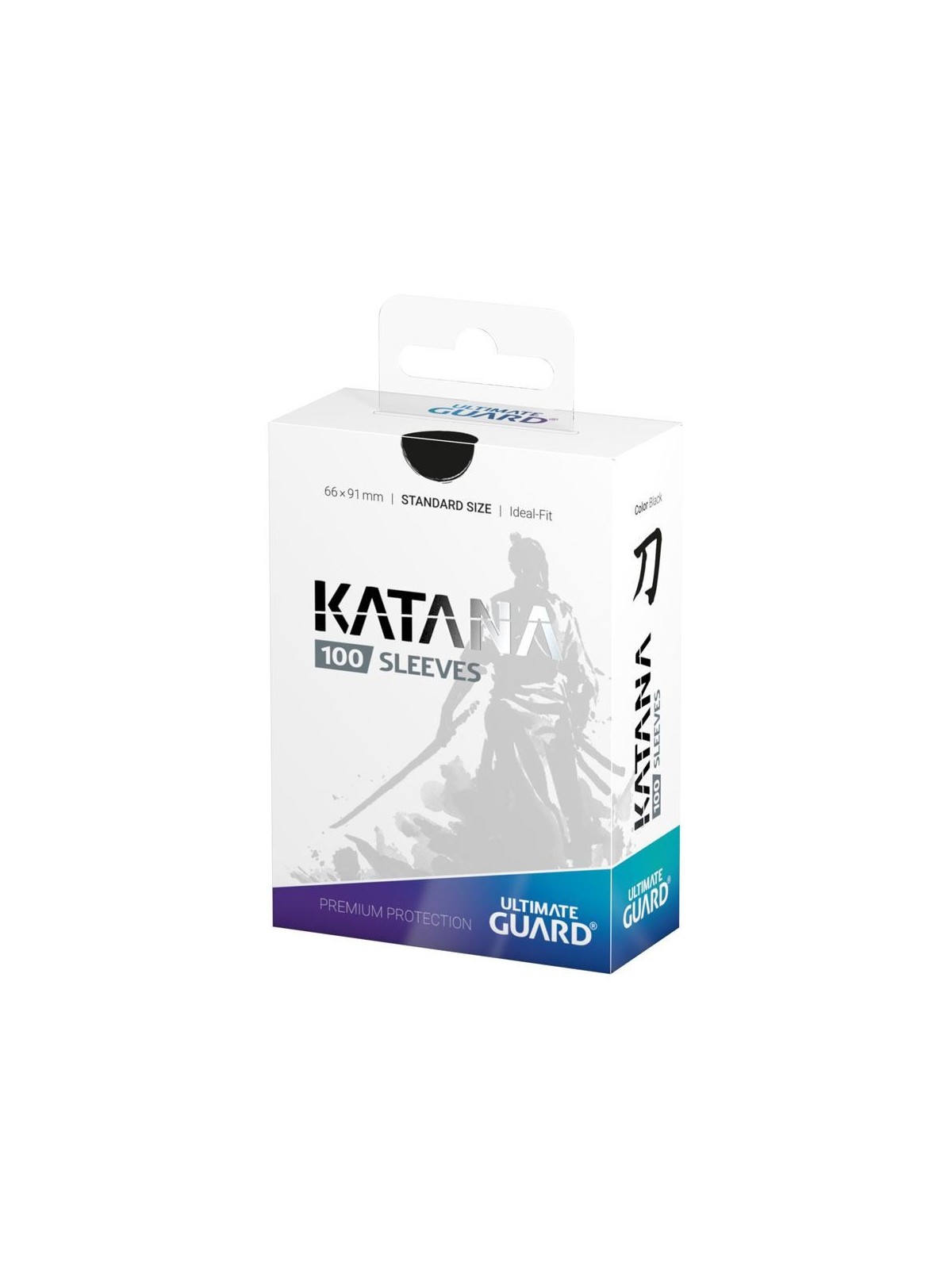 Ultimate Guard Katana Sleeves Standard Size (100) - Black