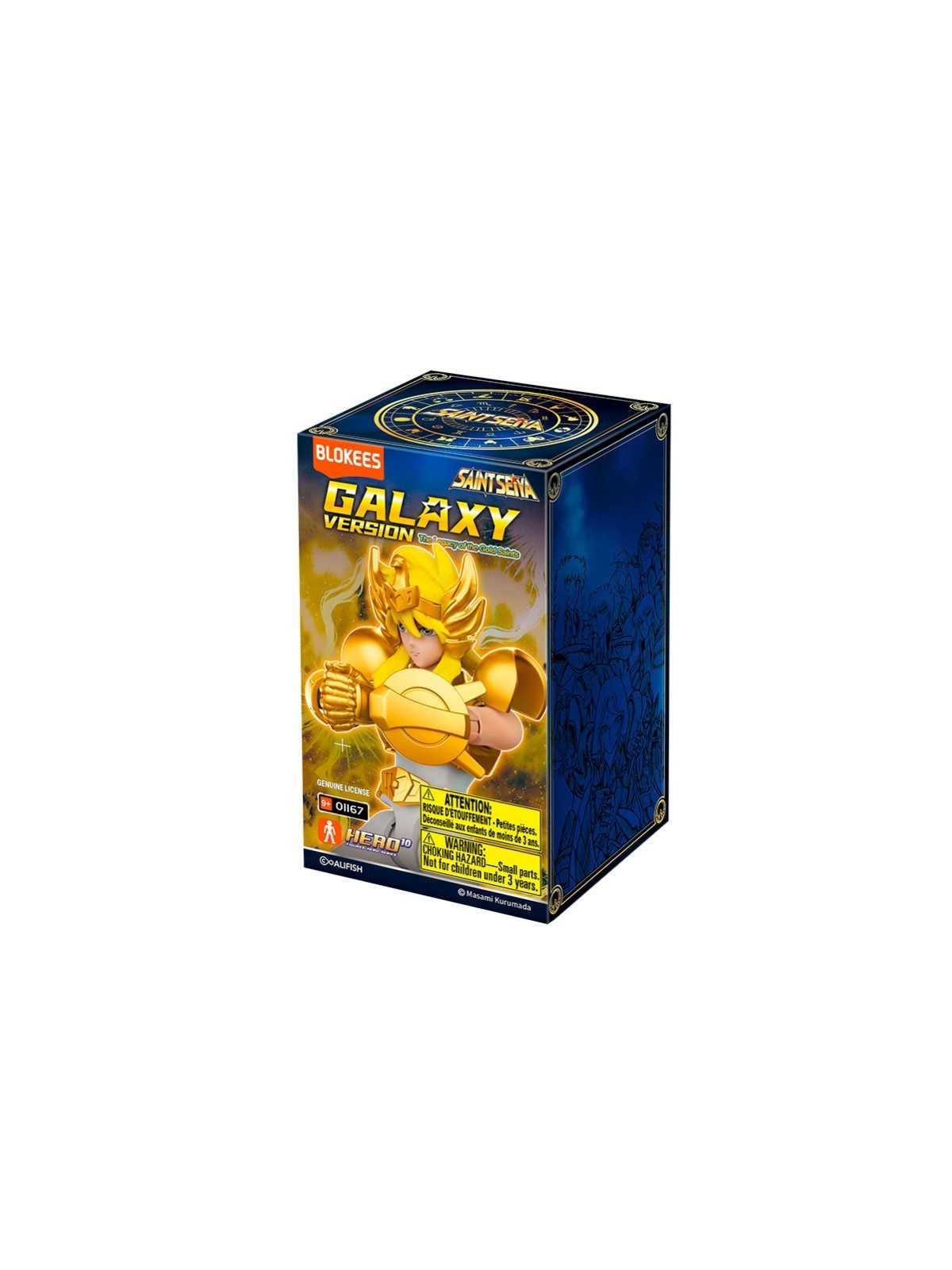 Blokees: Caja Sorpresa Galaxy Version Saint Seiya 02 - The Legacy of the Gold Saints (01167)