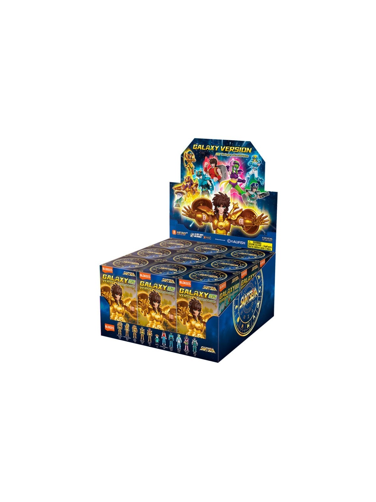 Blokees: Caja Sorpresa Galaxy Version Saint Seiya 02 - The Legacy of the Gold Saints (01167)