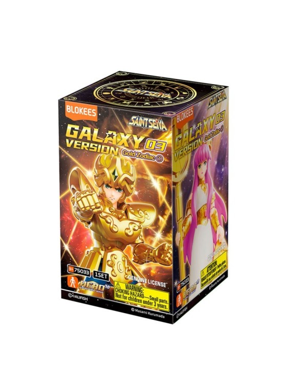 Blokees: Caja Sorpresa Galaxy Version Saint Seiya 03 - Gold Zodiac (75033)