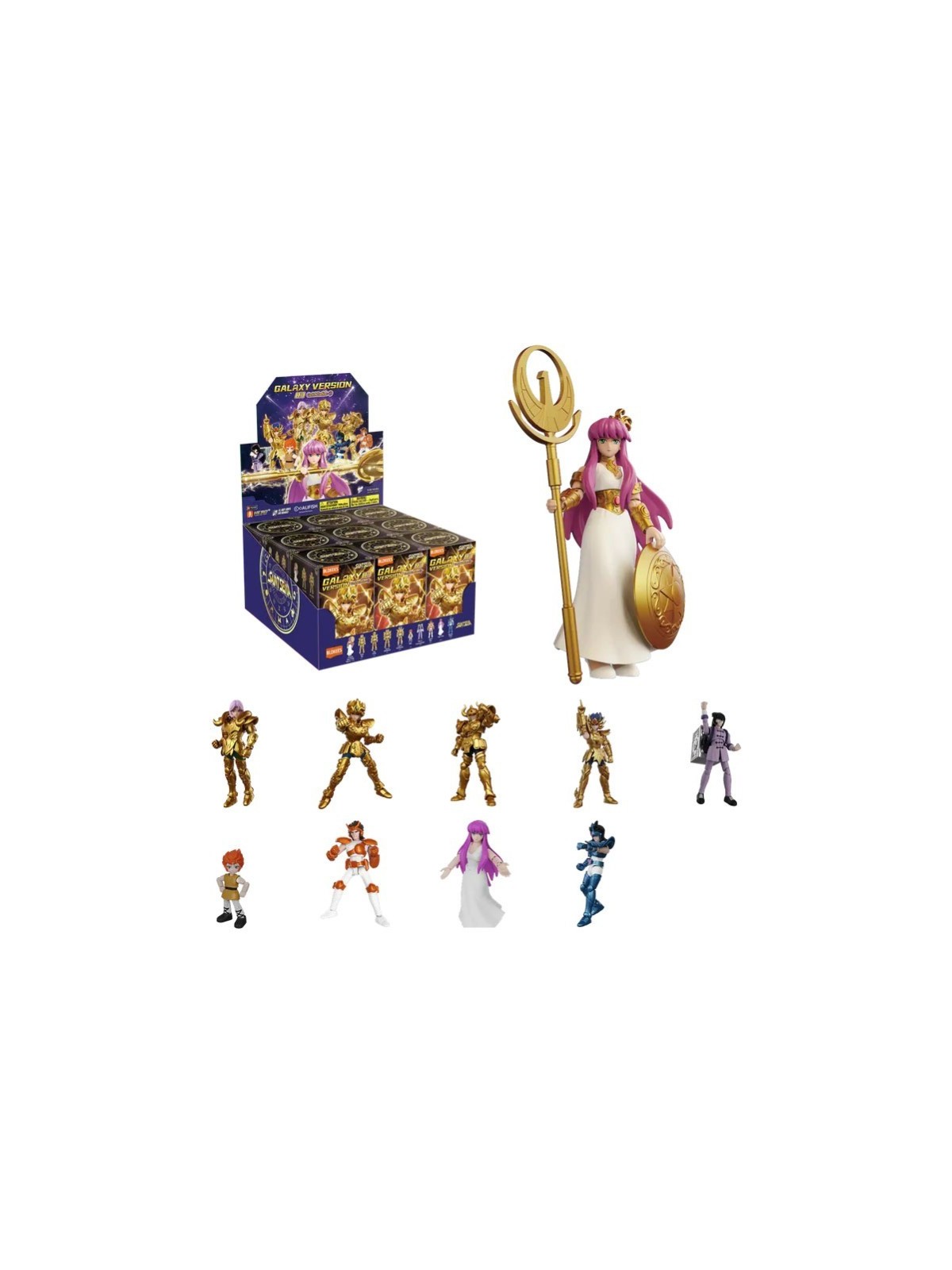 Blokees: Caja Sorpresa Galaxy Version Saint Seiya 03 - Gold Zodiac (75033)