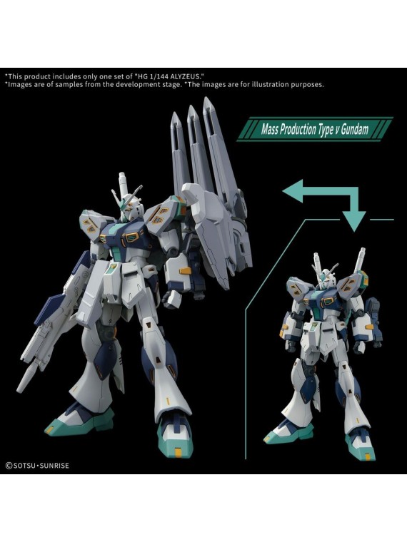 Gundam: HG 1/144 Alyzeus MSG - Hathaway - The Sorcery of Nymph Circe Gundam 25cm