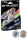 Beyblade X: Gill Shark 4-70O & Pearl Tiger 3-60U Dual Pack