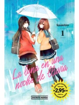 La Luna en una Noche de Lluvia 01 - Manga Yuri