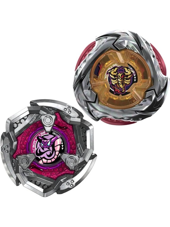 Beyblade X: Spear Scorpio 0-70Z UX & Tail Viper 3-85LO BX Dual Pack Set