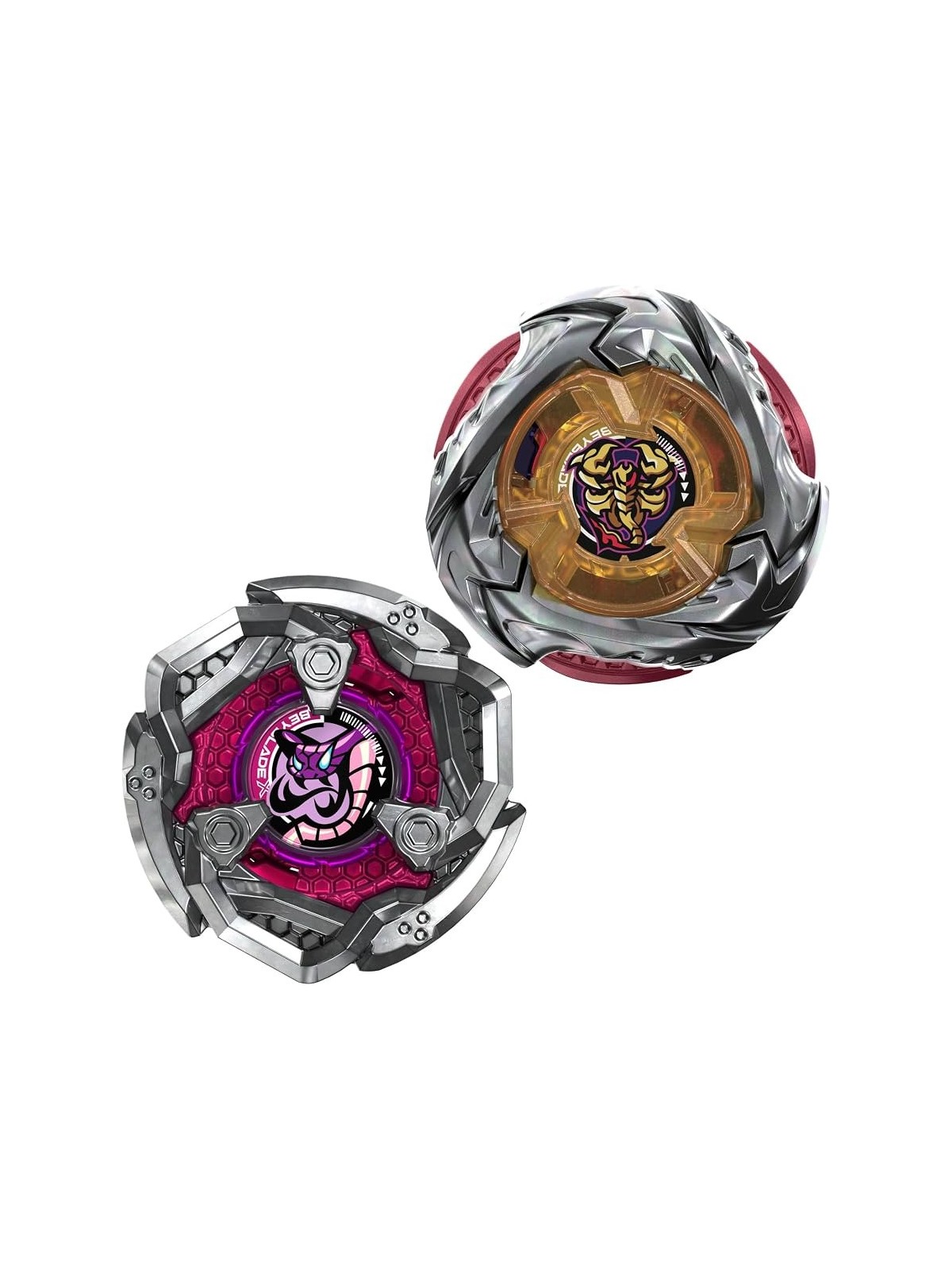 Beyblade X: Spear Scorpio 0-70Z UX & Tail Viper 3-85LO BX Dual Pack Set