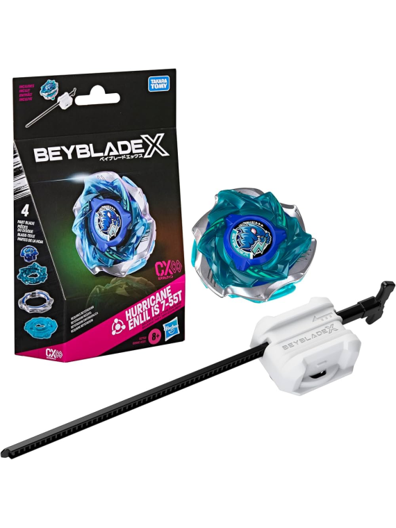 Beyblade X: Hurricane Enlil IS 7-55T CX Infinity Starter Pack Set