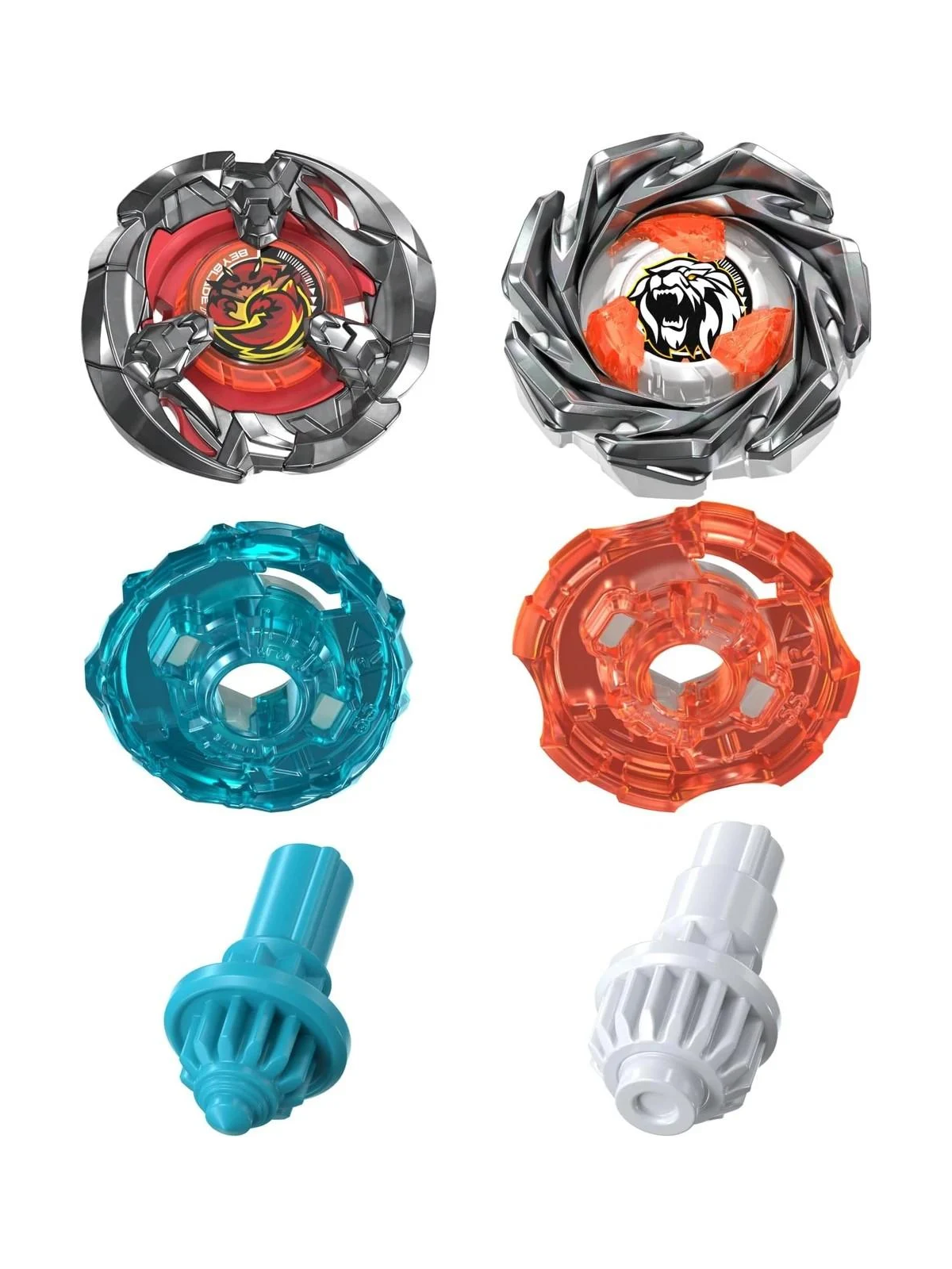Beyblade X: Clamp Crab 9-65S BX & Crest Leon 4-55A UX Dual Pack Set