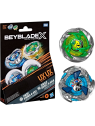 Beyblade X: Circle Ghost 4-60LR UX & Hack Viking 4-55O UX Dual Pack Set