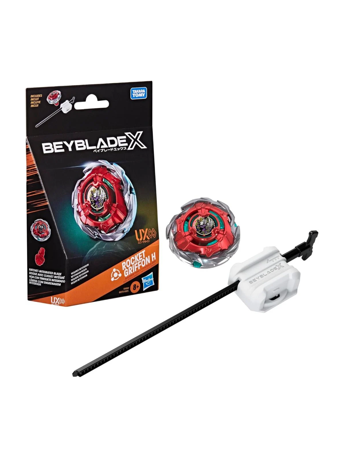 Beyblade X: Rocket Griffon H UX Infinity Starter Pack Set