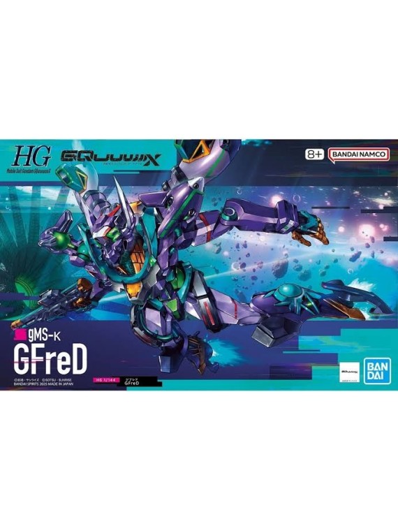 Gundam: 1/144 - HG GQuuuuuuX gMS-k GFreD