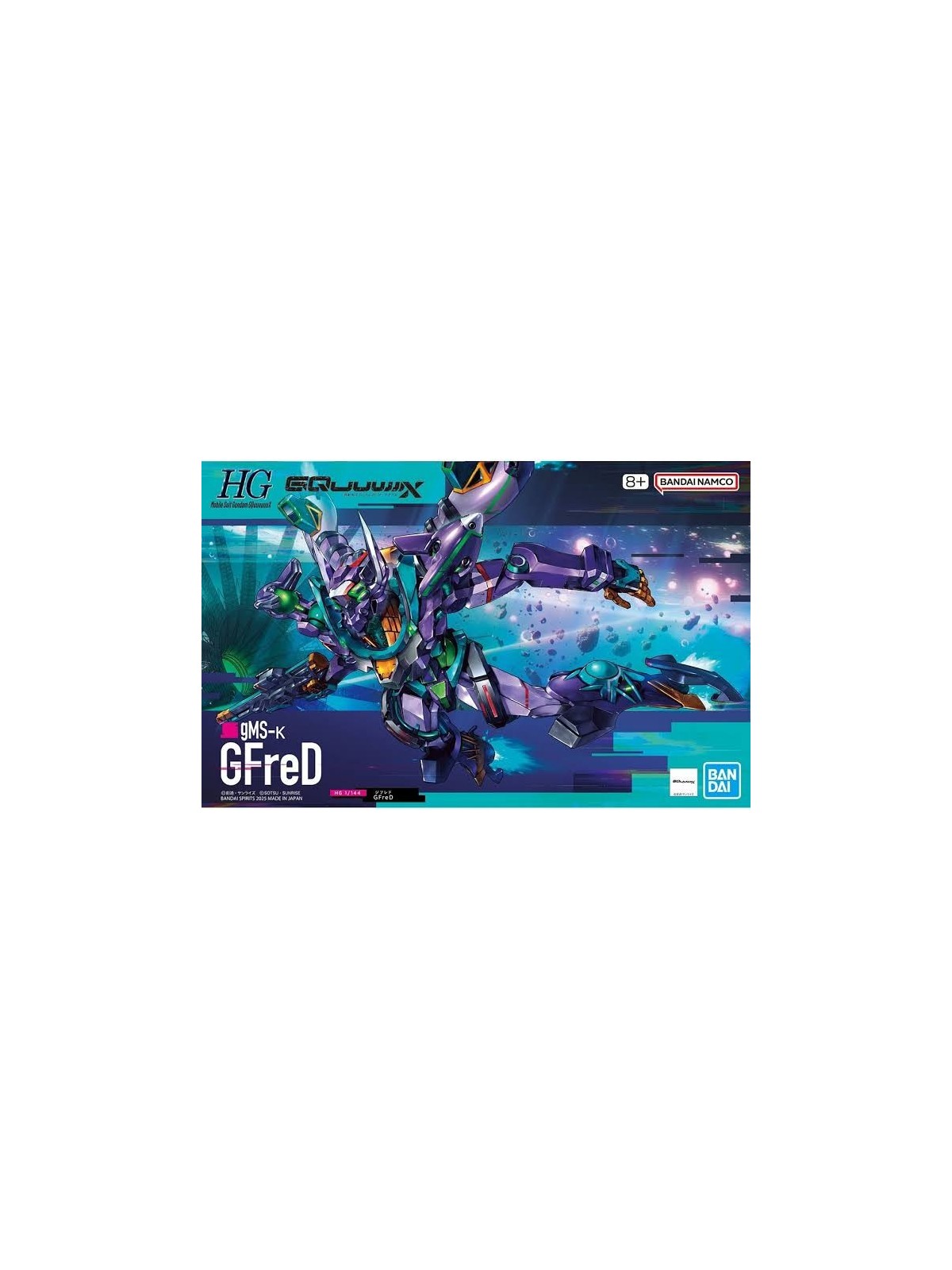 Gundam: 1/144 - HG GQuuuuuuX gMS-k GFreD