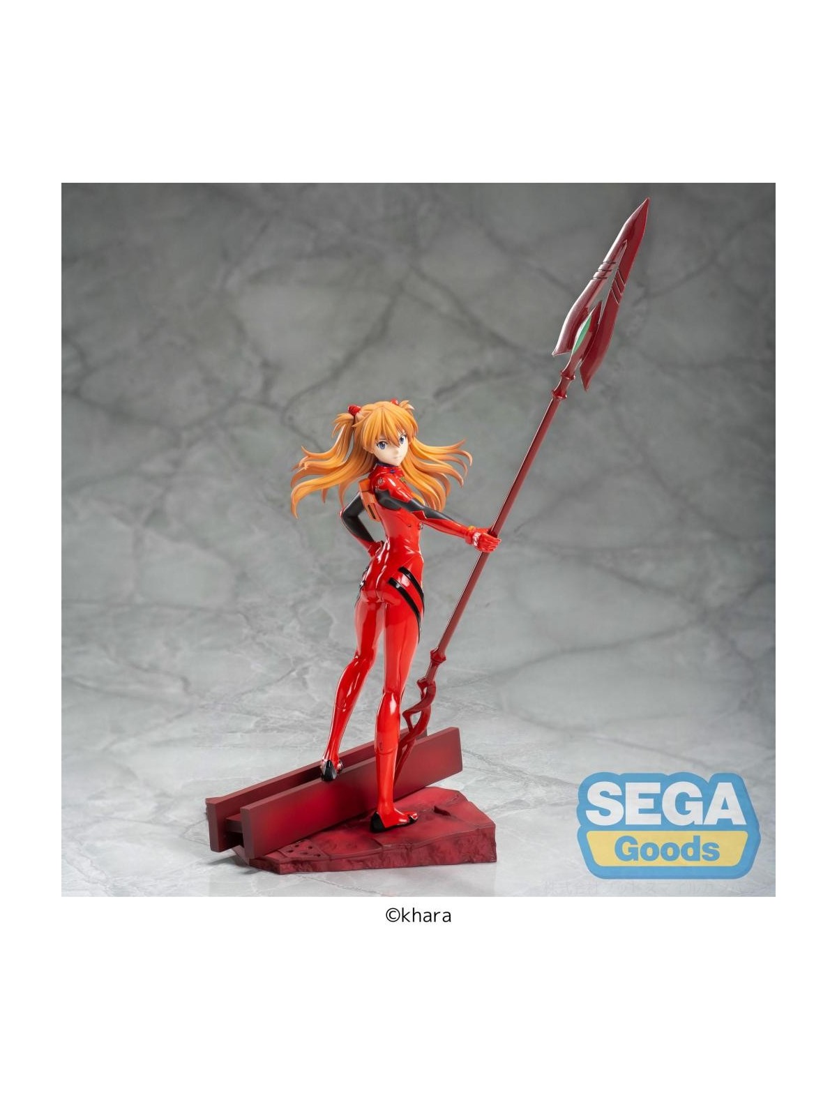 Sega Goods: Evangelion – Asuka Shikinami Langley X Spear Of Cassius