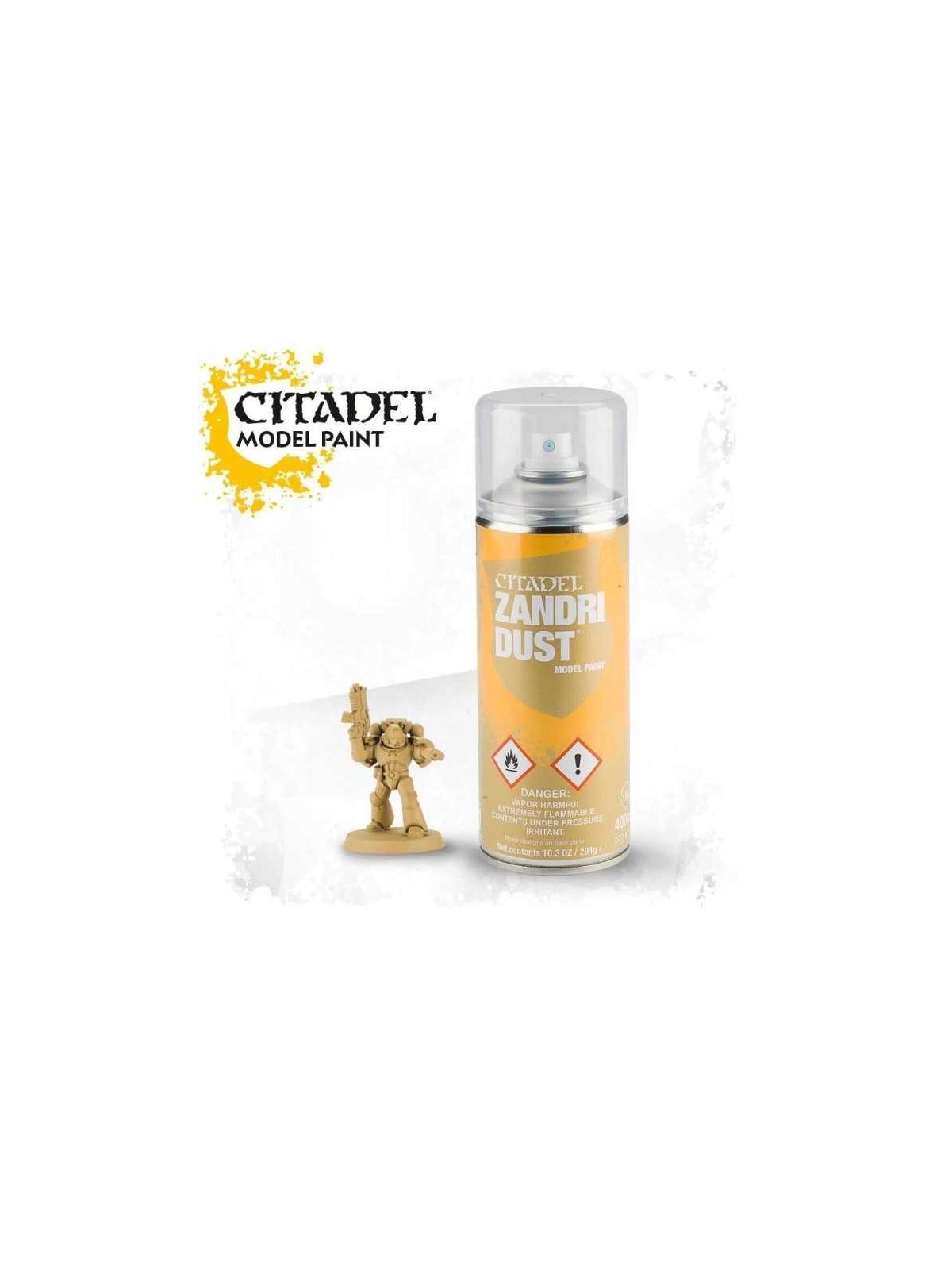 Warhammer Colour: Zandri Dust spray paint (62-20)