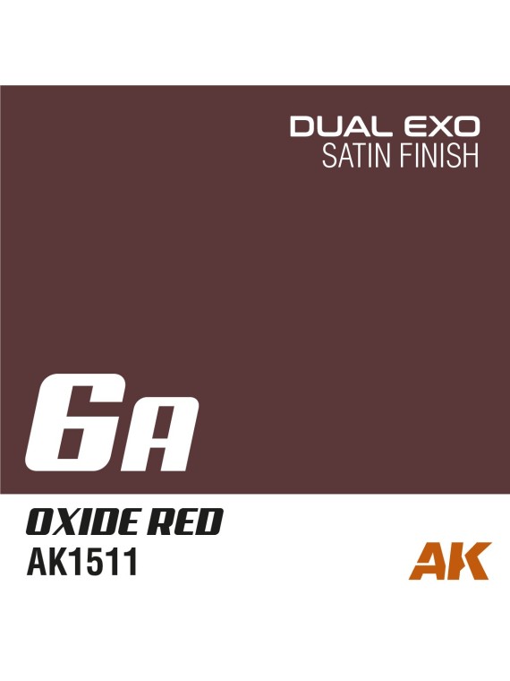 Rojo Óxido: Dual Exo 6A (AK1511)