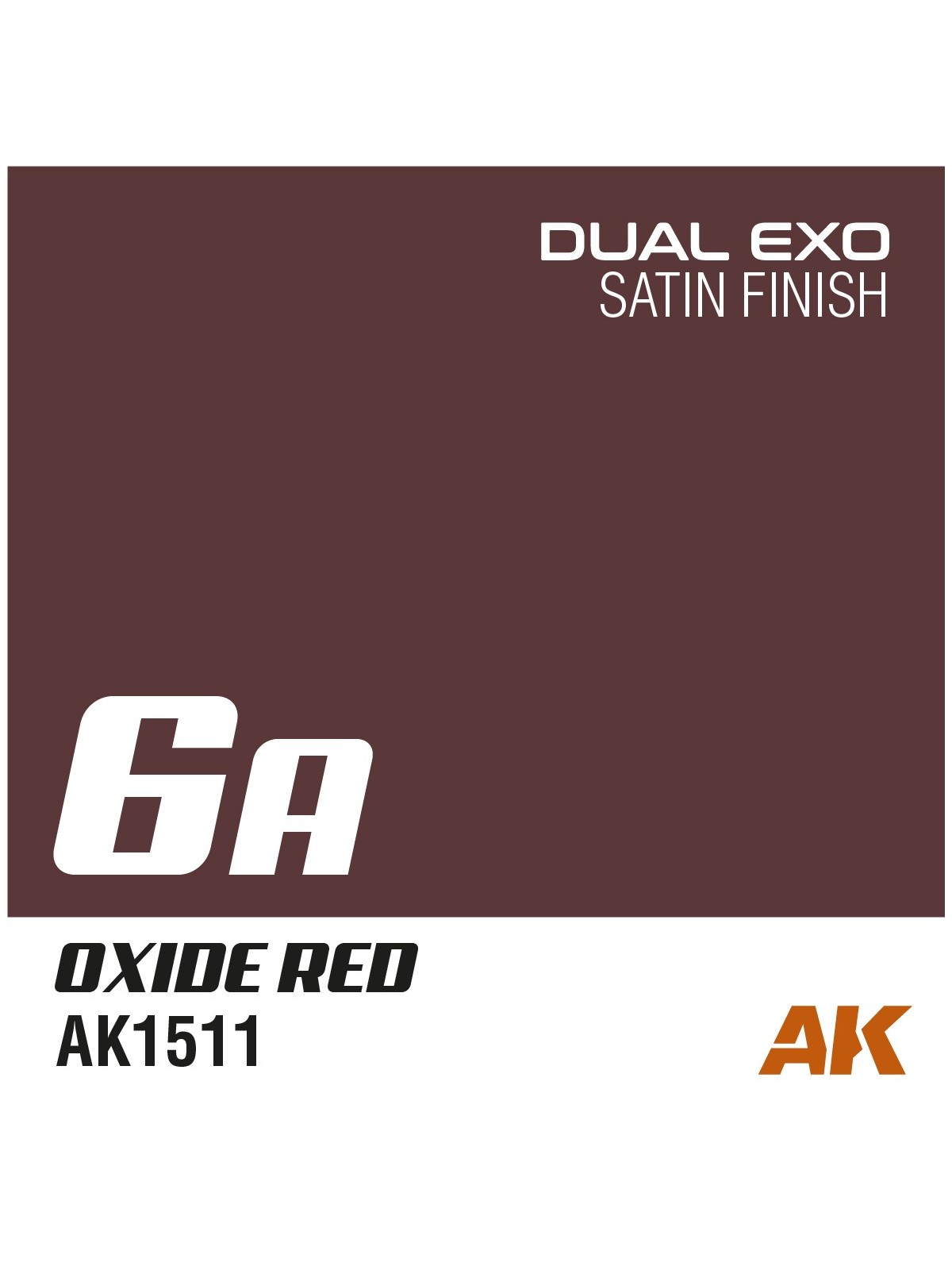 Rojo Óxido: Dual Exo 6A (AK1511)