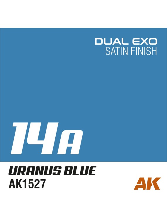 Azul Urano: Dual Exo 14A (AK1527)
