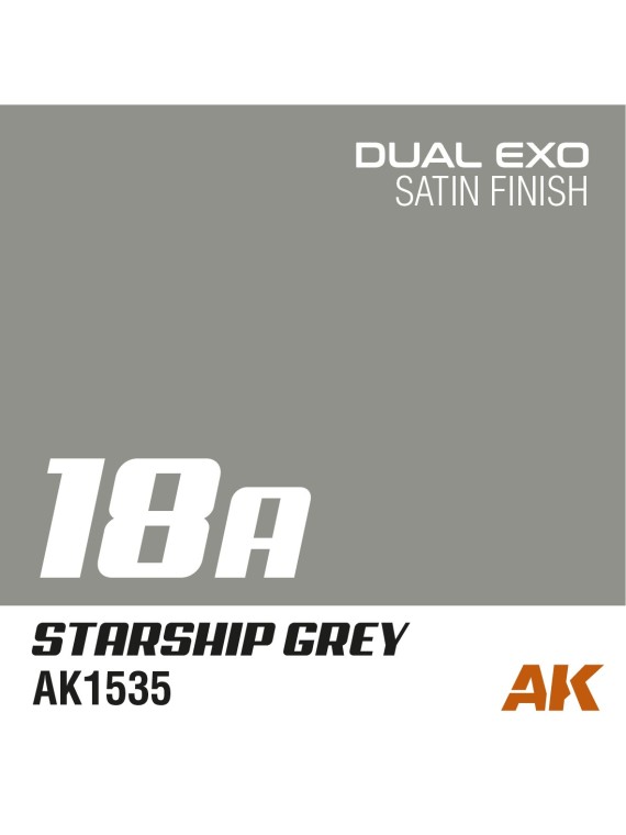 Gris Nave Estelar: Dual Exo 18A (AK1535)