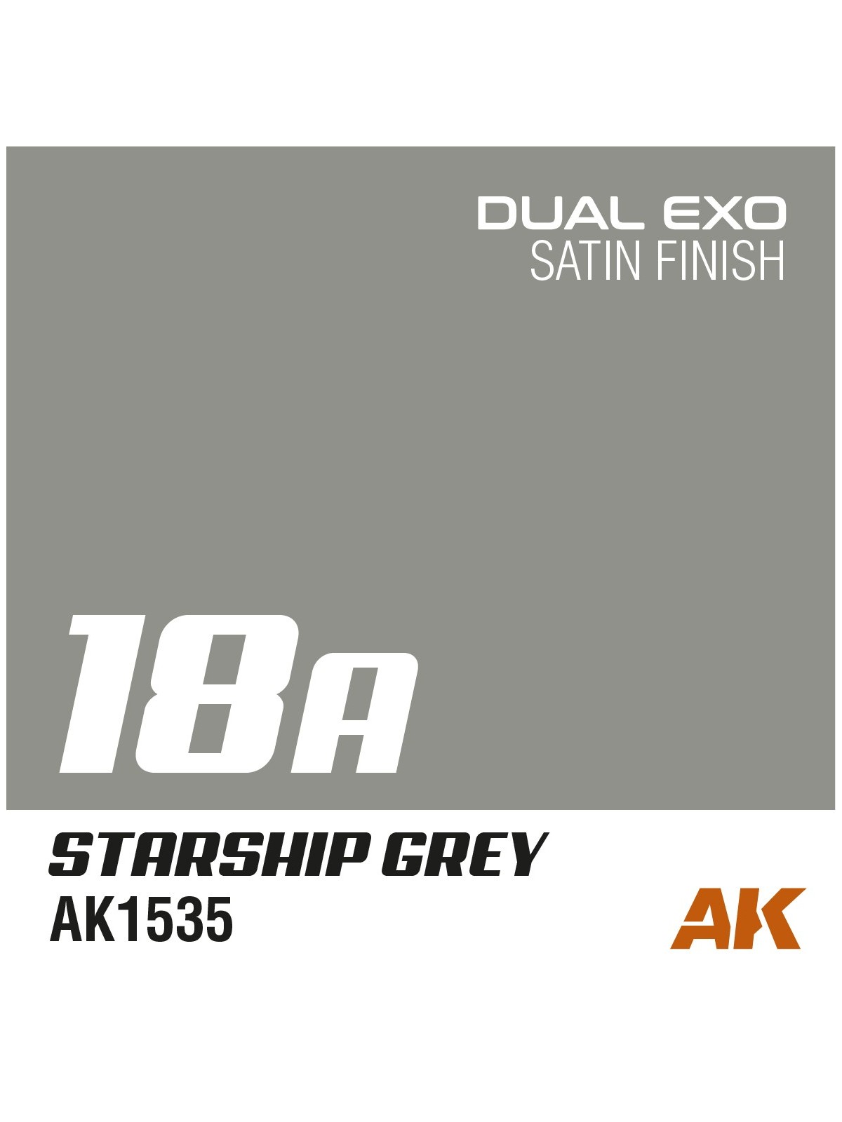 Gris Nave Estelar: Dual Exo 18A (AK1535)