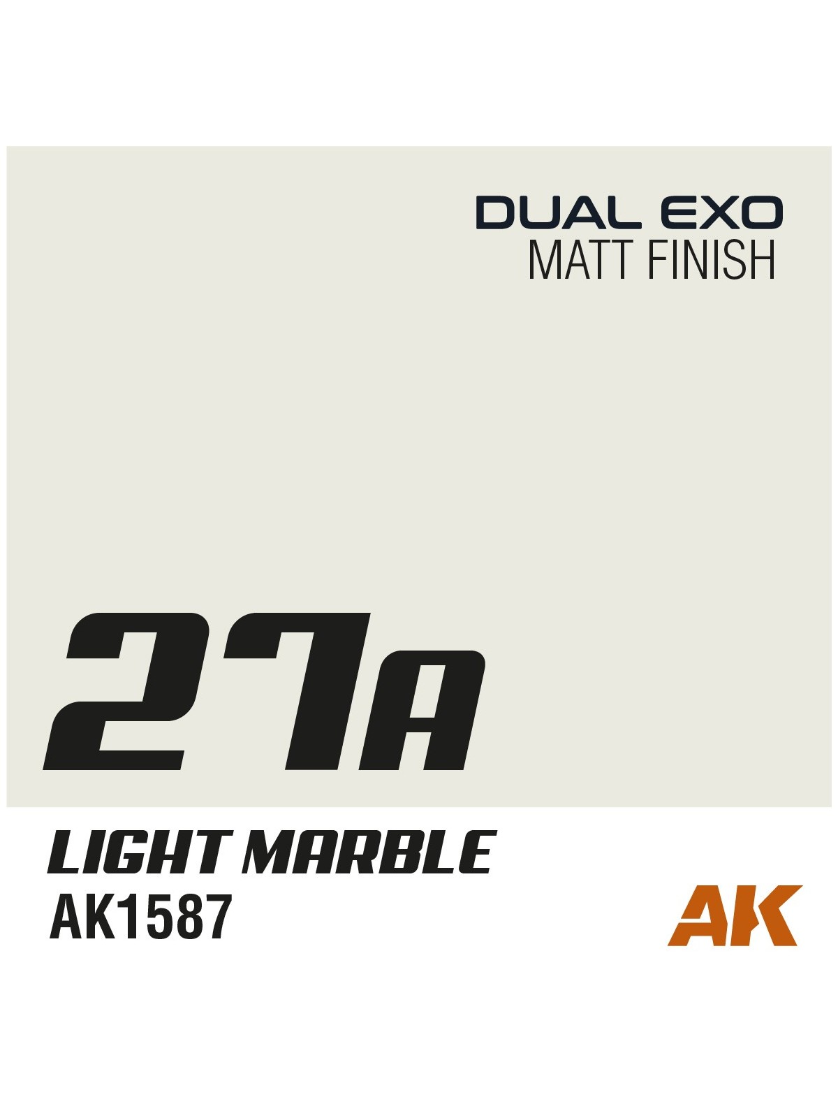 Mármol Claro: Dual Exo Escenografía 27A (AK1587)