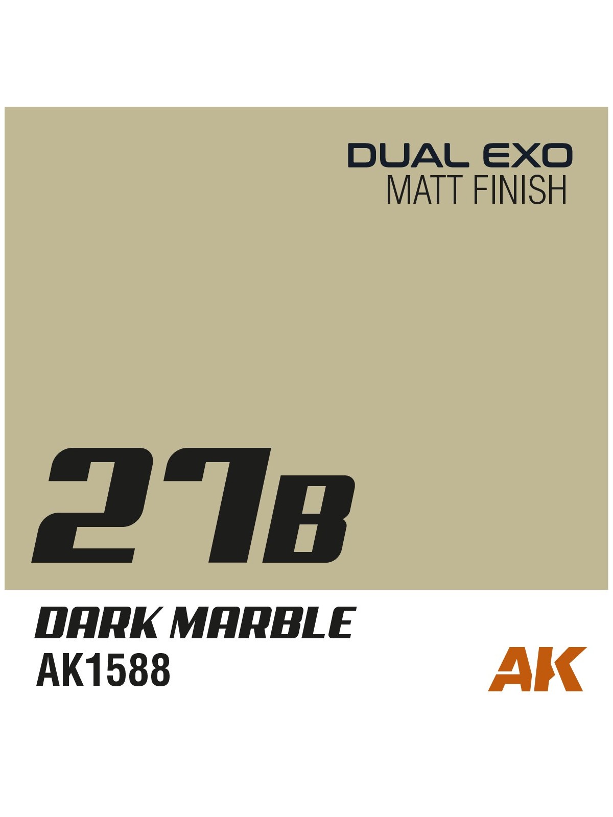 Marmól Oscuro: Dual Exo Escenografía 27B (AK1588)
