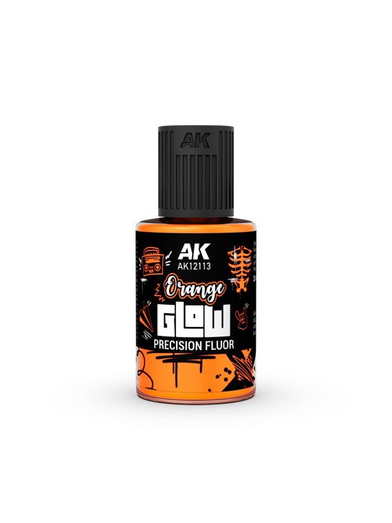 Naranja Glow: Fluor de Precisión (AK12113)