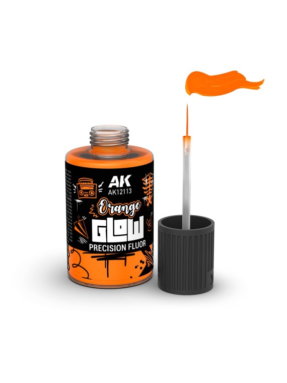 Naranja Glow: Fluor de Precisión (AK12113)