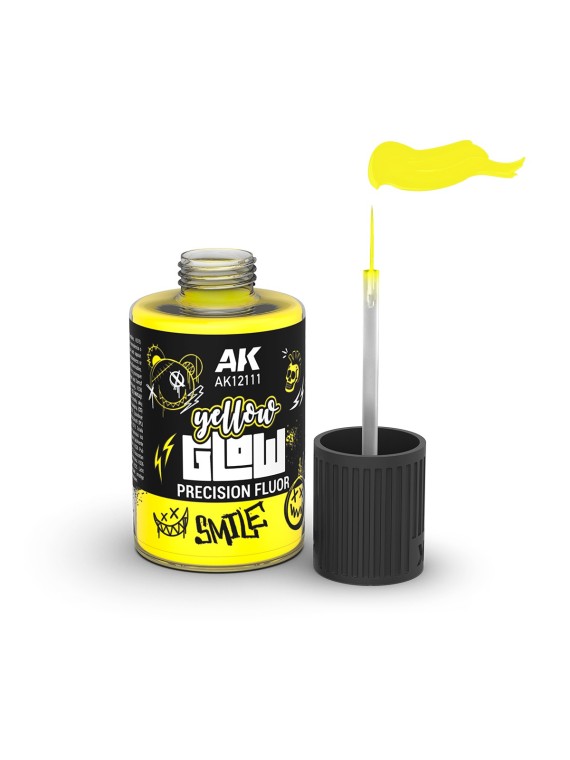 Amarillo Glow: Fluor de Precisión (AK12111)