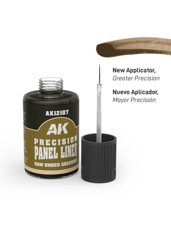 Marron Crudo Verdoso: Panelador de Precisión (AK12107)