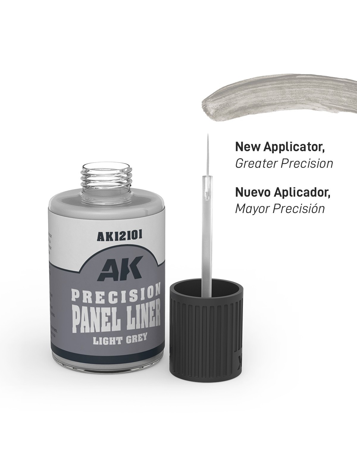 Gris Claro: Panelador de Precisión (AK12101)