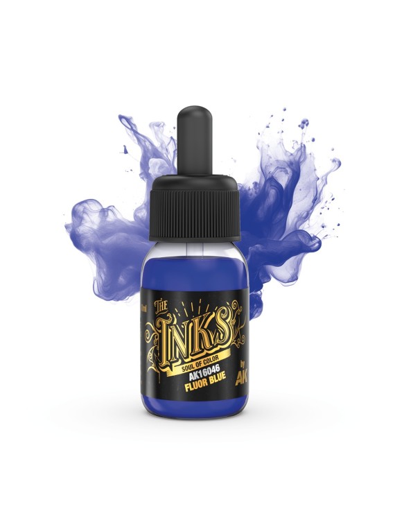 Azul Fluor: Tinta (AK16046)