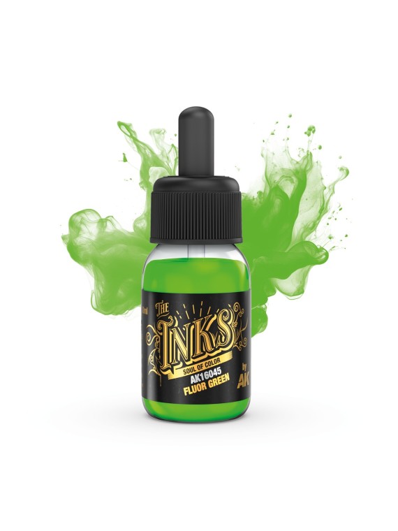 Verde Fluor: Tinta (AK16045)