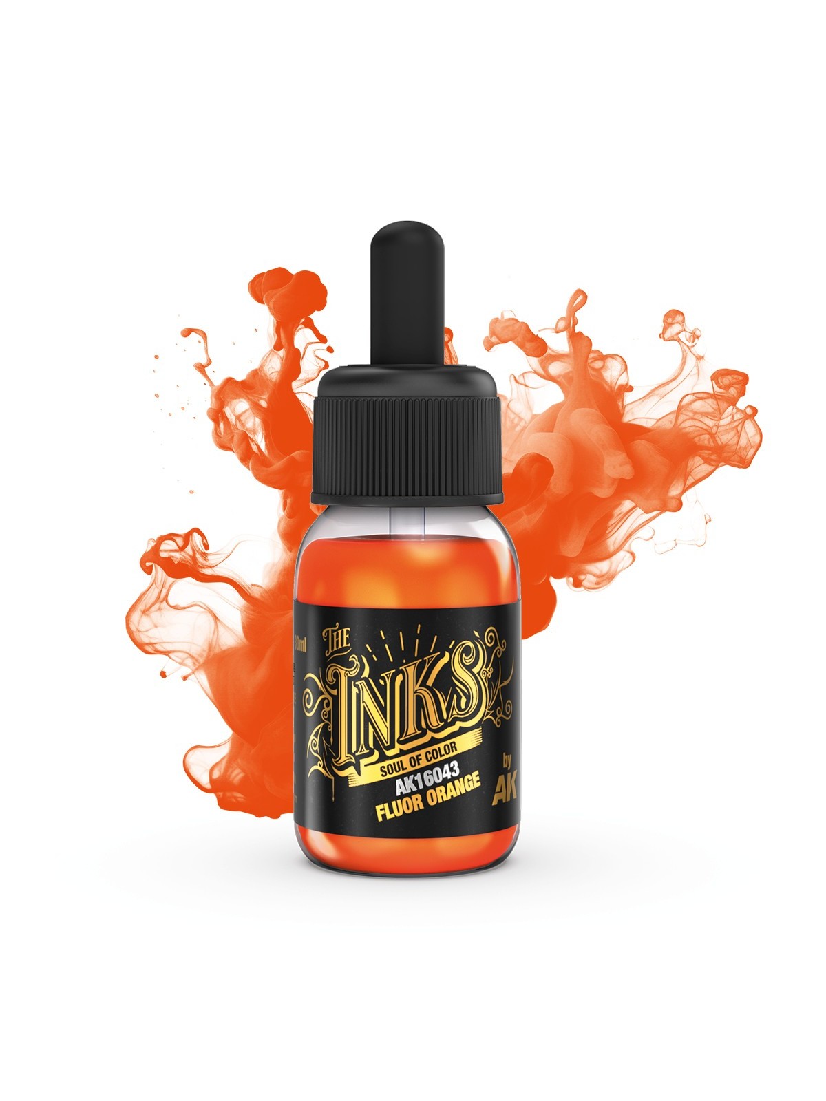 Naranja Fluor: Tinta (AK16043)
