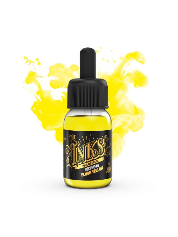 Amarillo Fluor: Tinta (AK16044)