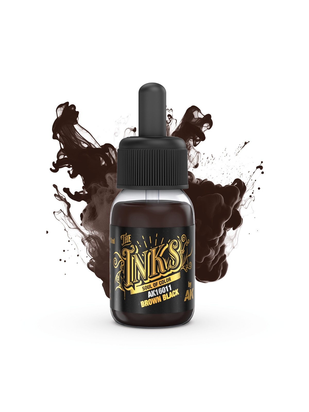 Marrón Negro: Tinta (AK16011)