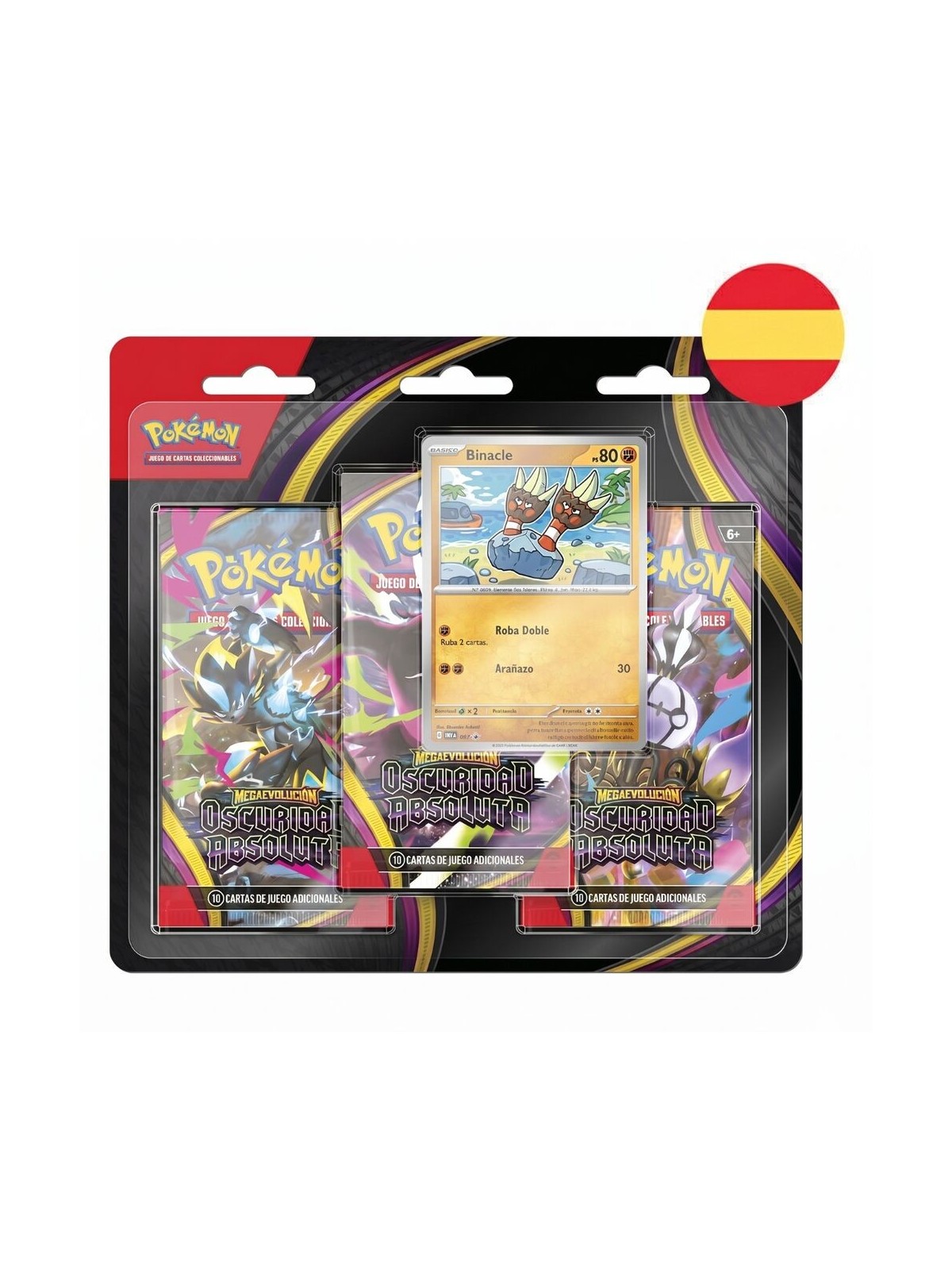 Pokemon TCG: Oscuridad Absoluta 3 Booster Pack (ES)