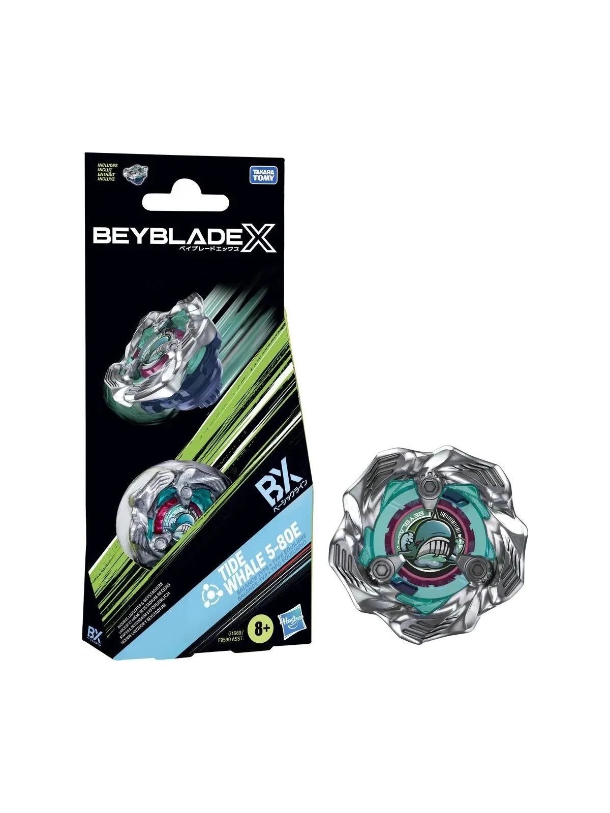 Beyblade X: Tide Whale 5-80E BX
