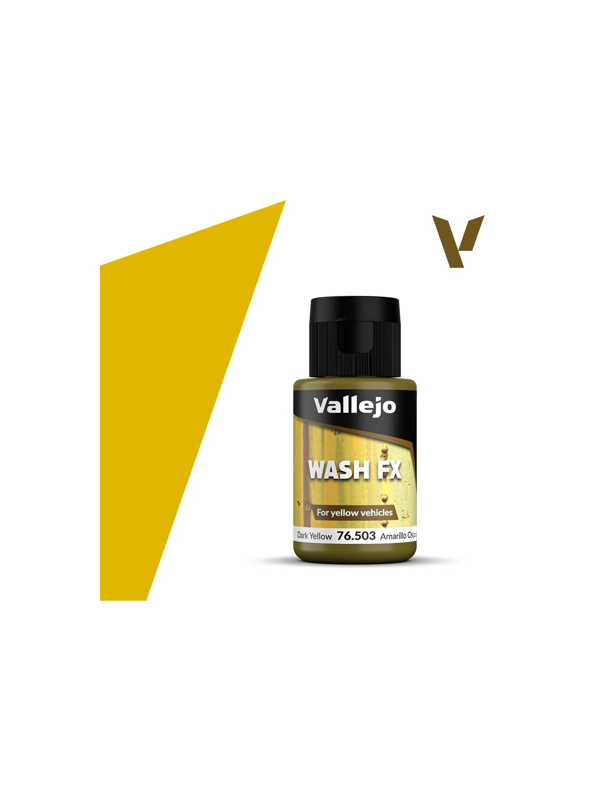 Amarillo Oscuro Model Wash FX Vallejo 35ml (76503)