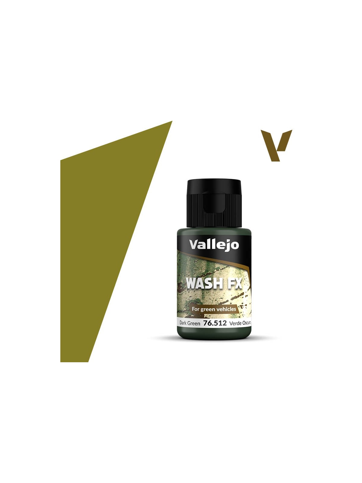 Verde Oscuro Model Wash FX Vallejo 35ml (76512)